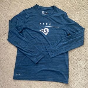 Nike NFL Rams big boys shirt size M (10/12)